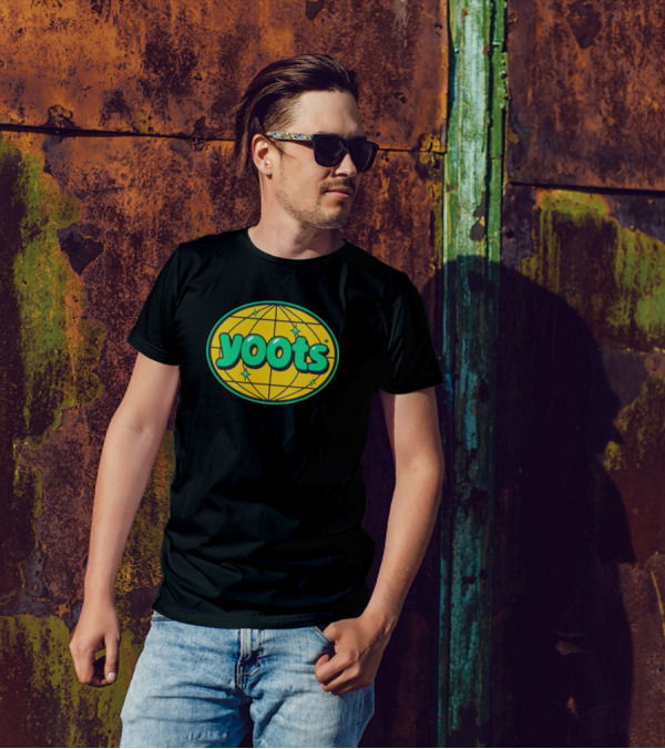 Yoots Earth Vintage Global Icon Retro 90s T-Shirt