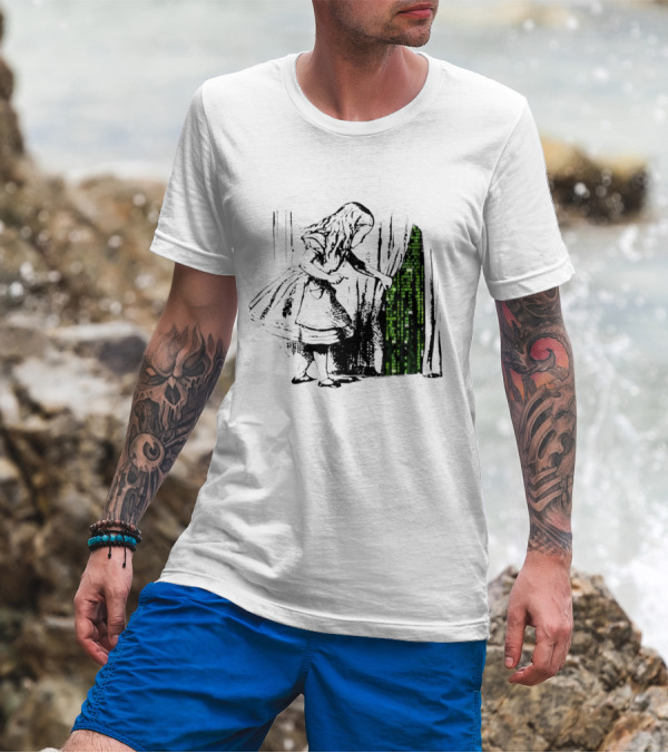 Alice Enters The Matrix New World T-Shirt