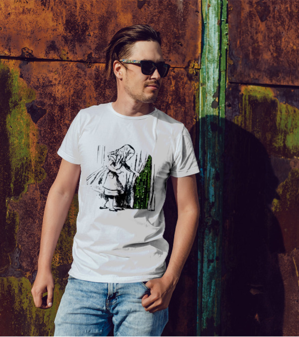Alice Enters The Matrix New World T-Shirt