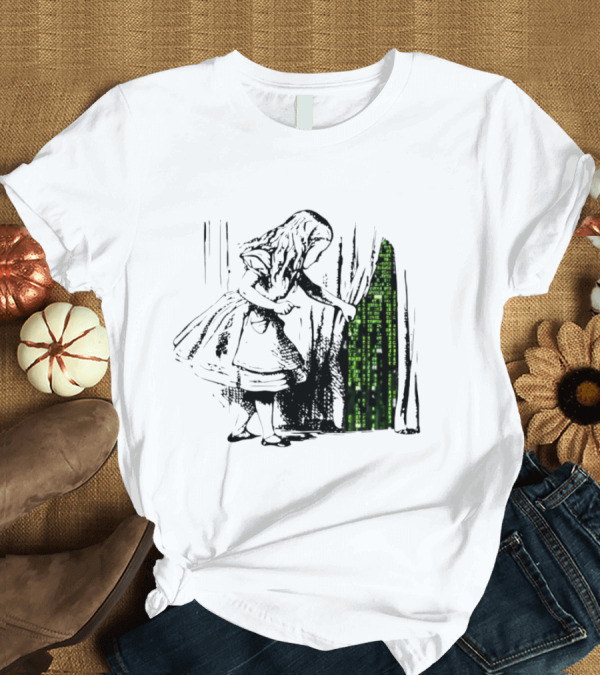 Alice Enters The Matrix New World T-Shirt
