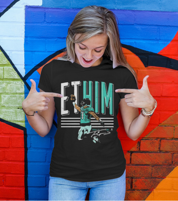ET Him Travis Etienne Jacksonville Signature T-Shirt