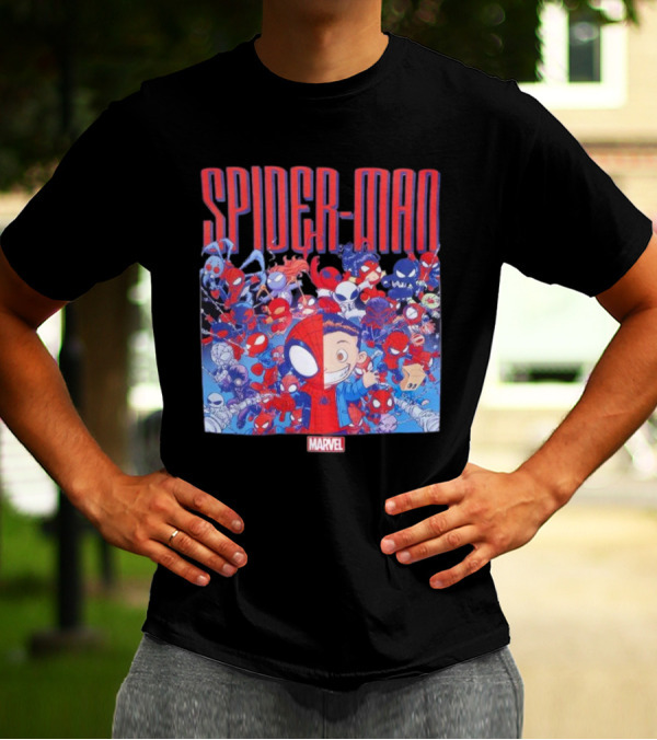 Marvel Spider-Man Cartoon Group Adventure T-Shirt