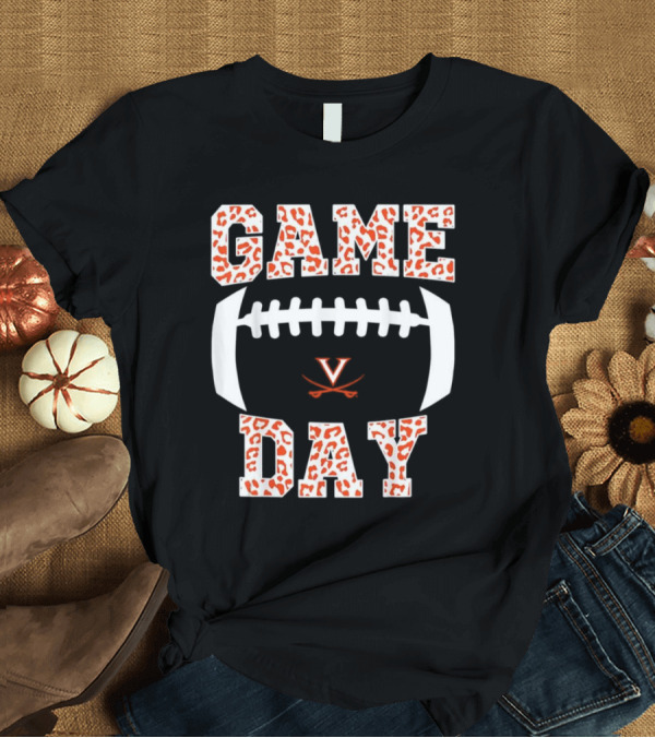Virginia Cavaliers Game Day Football T-Shirt