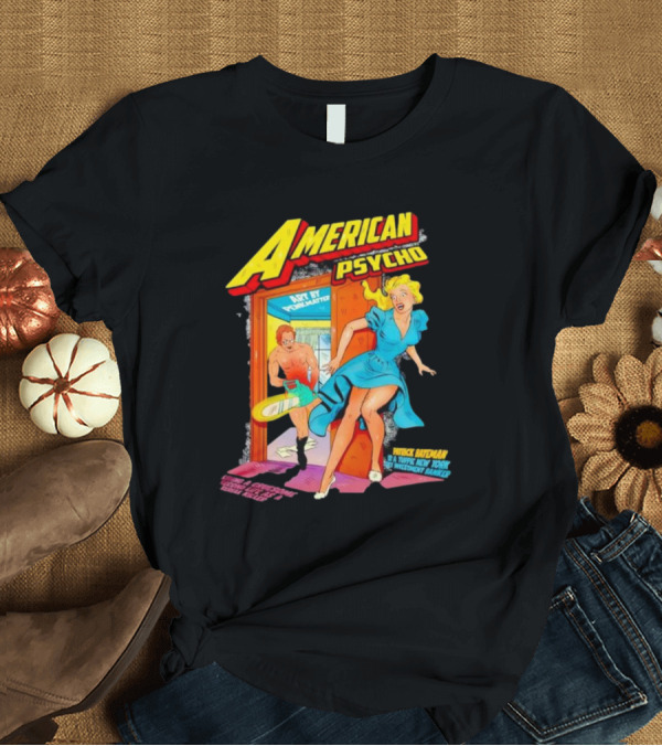 American Psycho Patrick Bateman New York Investment Banker T-Shirt