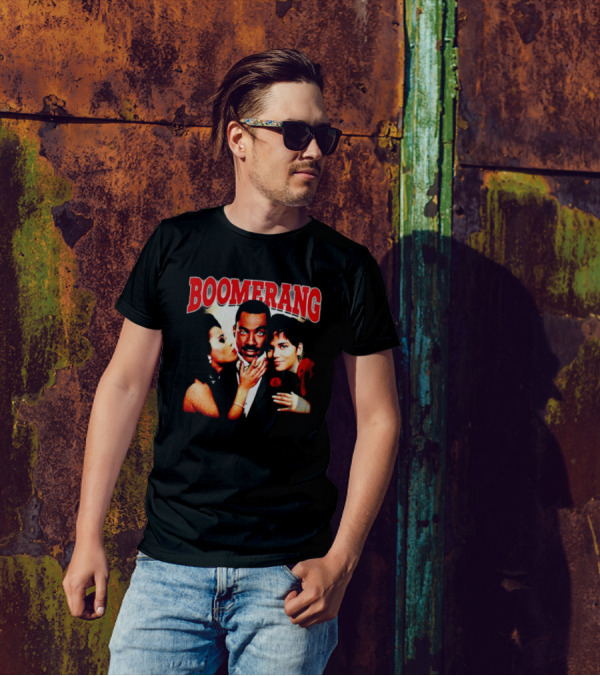 Boomerang Movie Vintage 90s Classic Comedy Trio T-Shirt