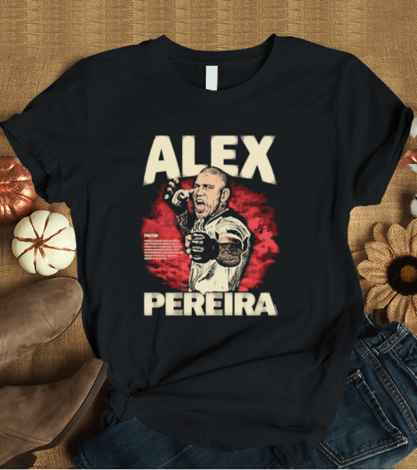 ALEX PEREIRA POATAN Bow And Arrow Fighter T-Shirt