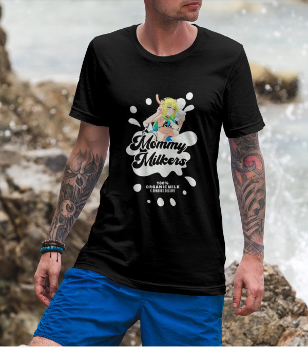 Mommy Milkers 100% Organic Milk A Dragon's Delight T-Shirt