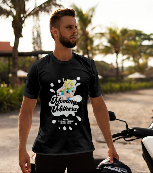 Mommy Milkers 100% Organic Milk A Dragon's Delight T-Shirt