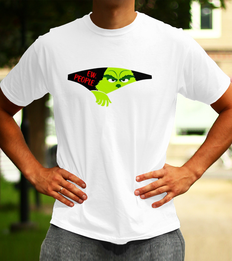 Grich EW People Christmas Green Character T-Shirt