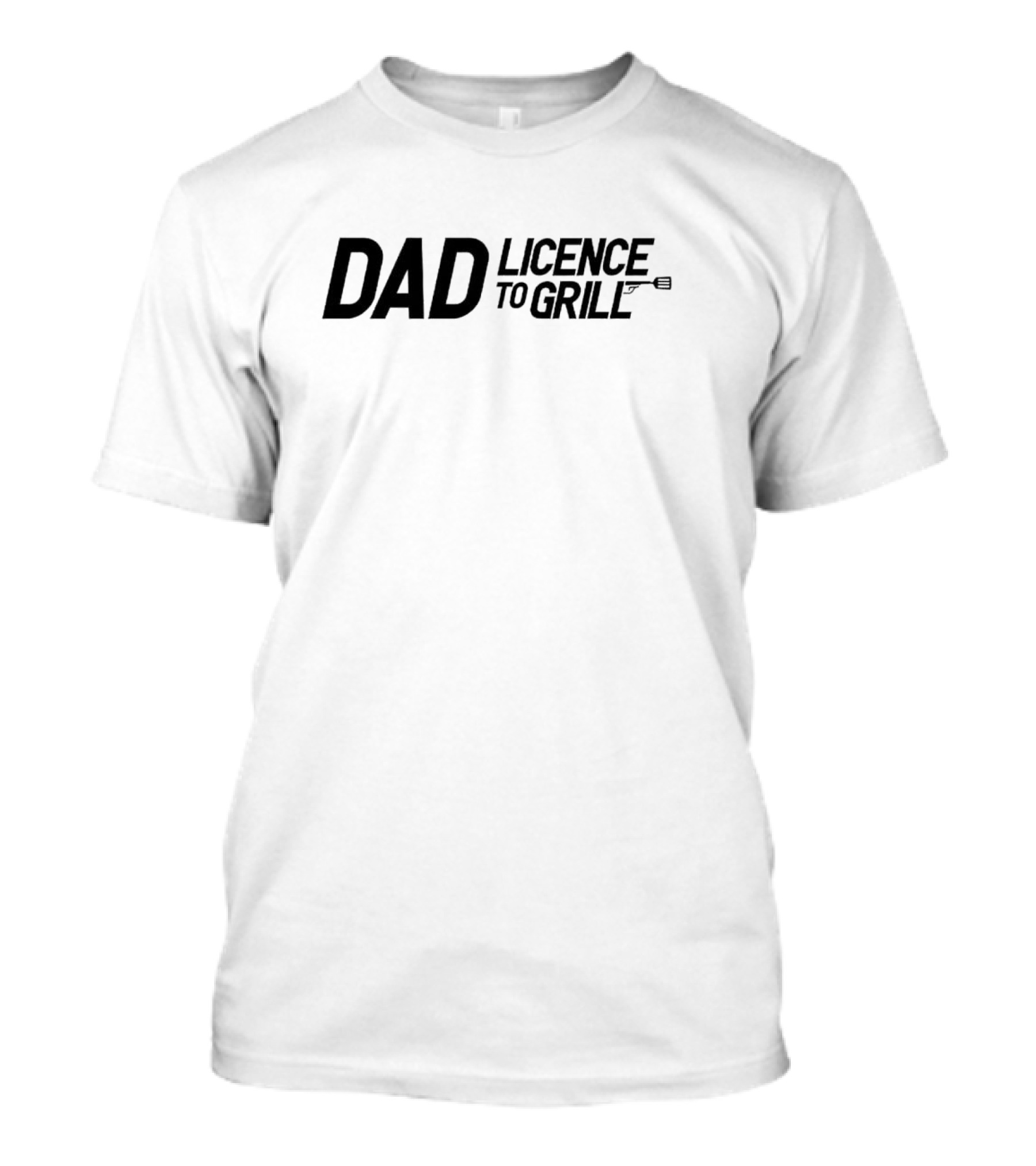 Dad Licence To Grill BBQ Spatula T-Shirt