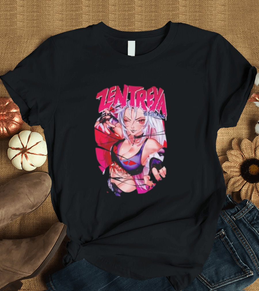 Zentreya Anime Character Halloween Wolf Treya T-Shirt