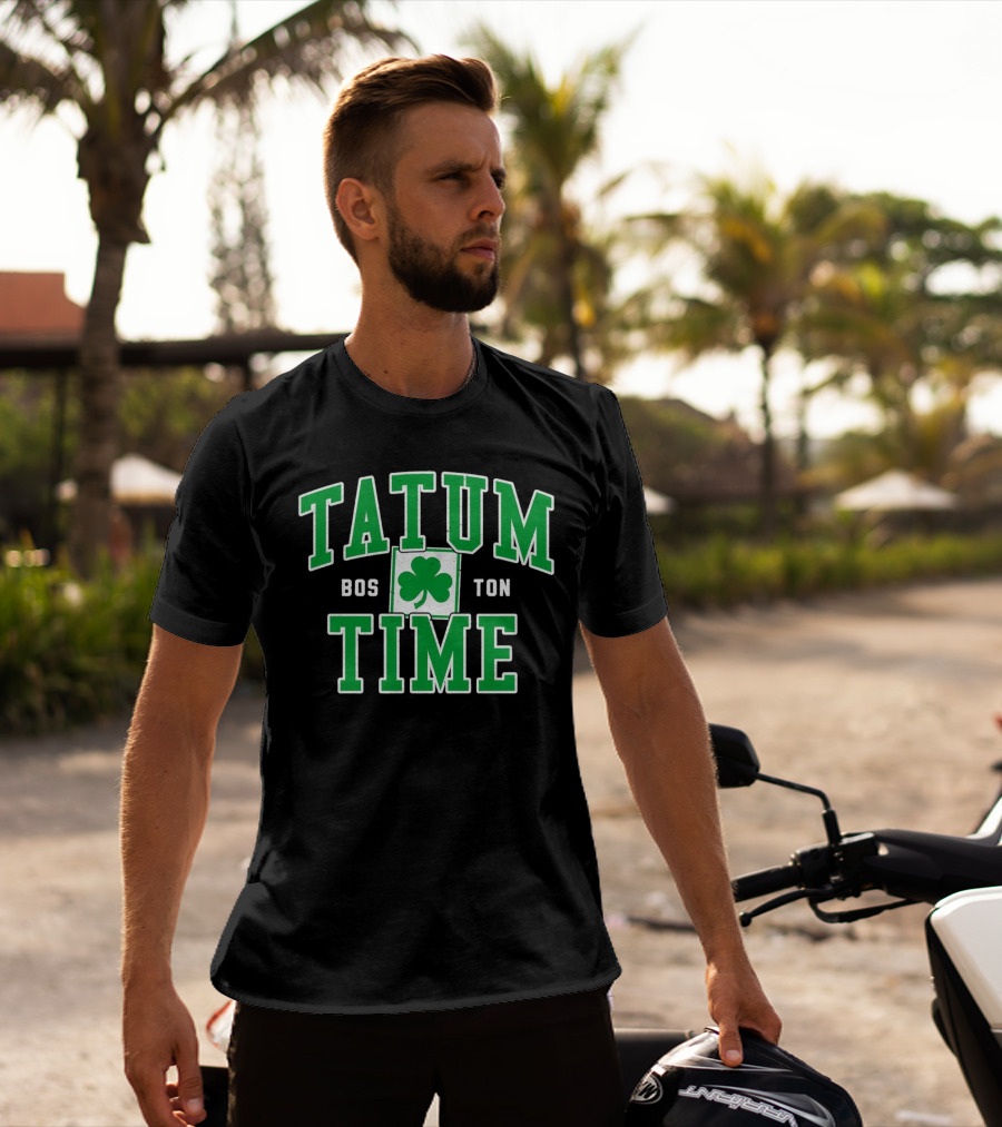 Tatum Time Boston Celtics Vintage T-Shirt
