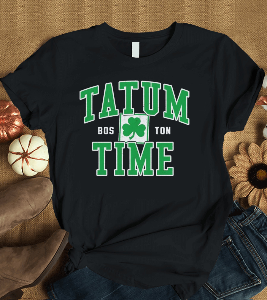 Tatum Time Boston Celtics Vintage T-Shirt