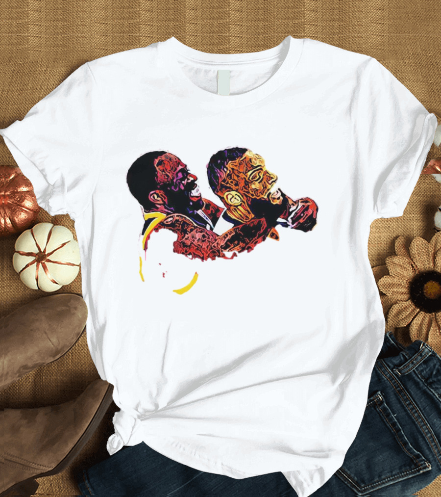 Rudy Gobert Draymond Green Headlock T-Shirt