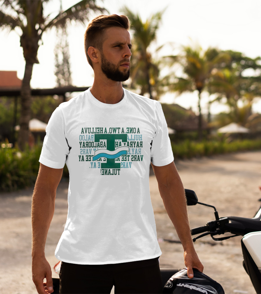 Tulane Green Wave Hullabaloo Homecoming Rally Varsity T-Shirt