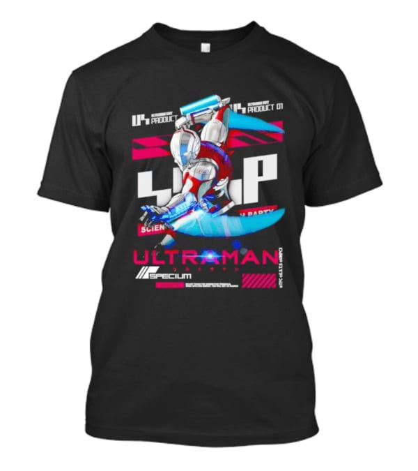 ULTRAMAN 1966 Product 01 Specium Science Patrol Party T-Shirt