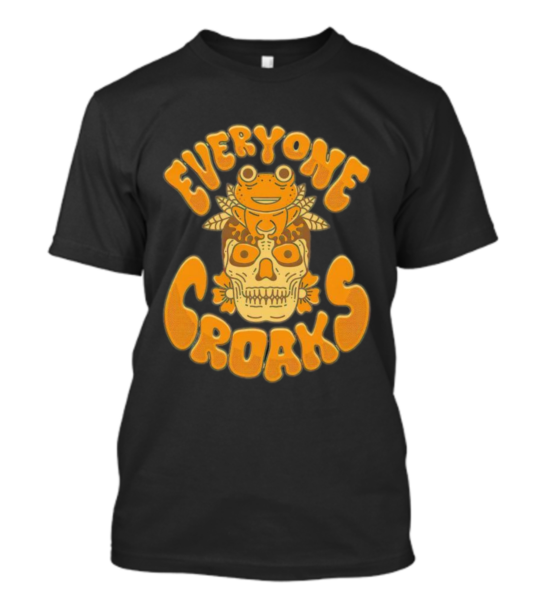 Everyone Croaks Sugar Skull Frog T-Shirt
