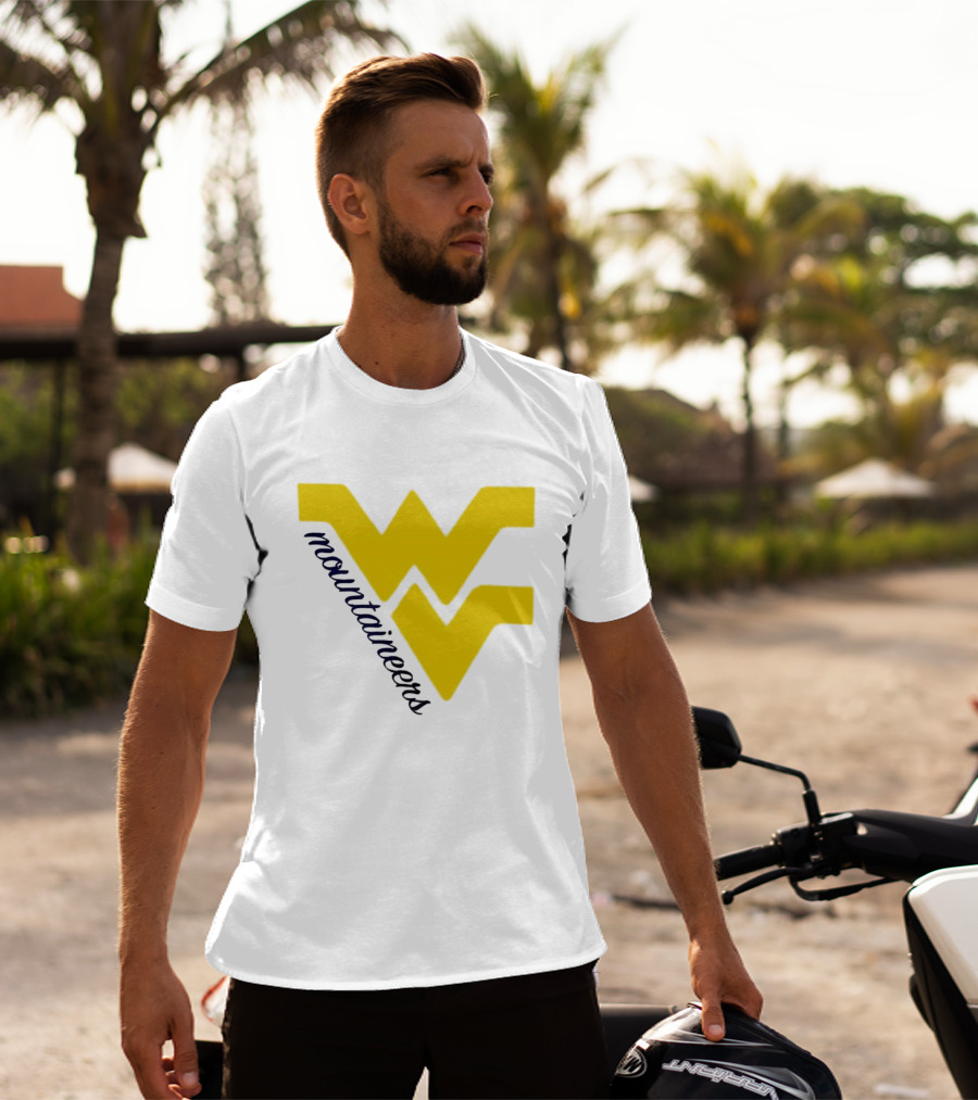 WVU Mountaineers Yellow WV T-Shirt
