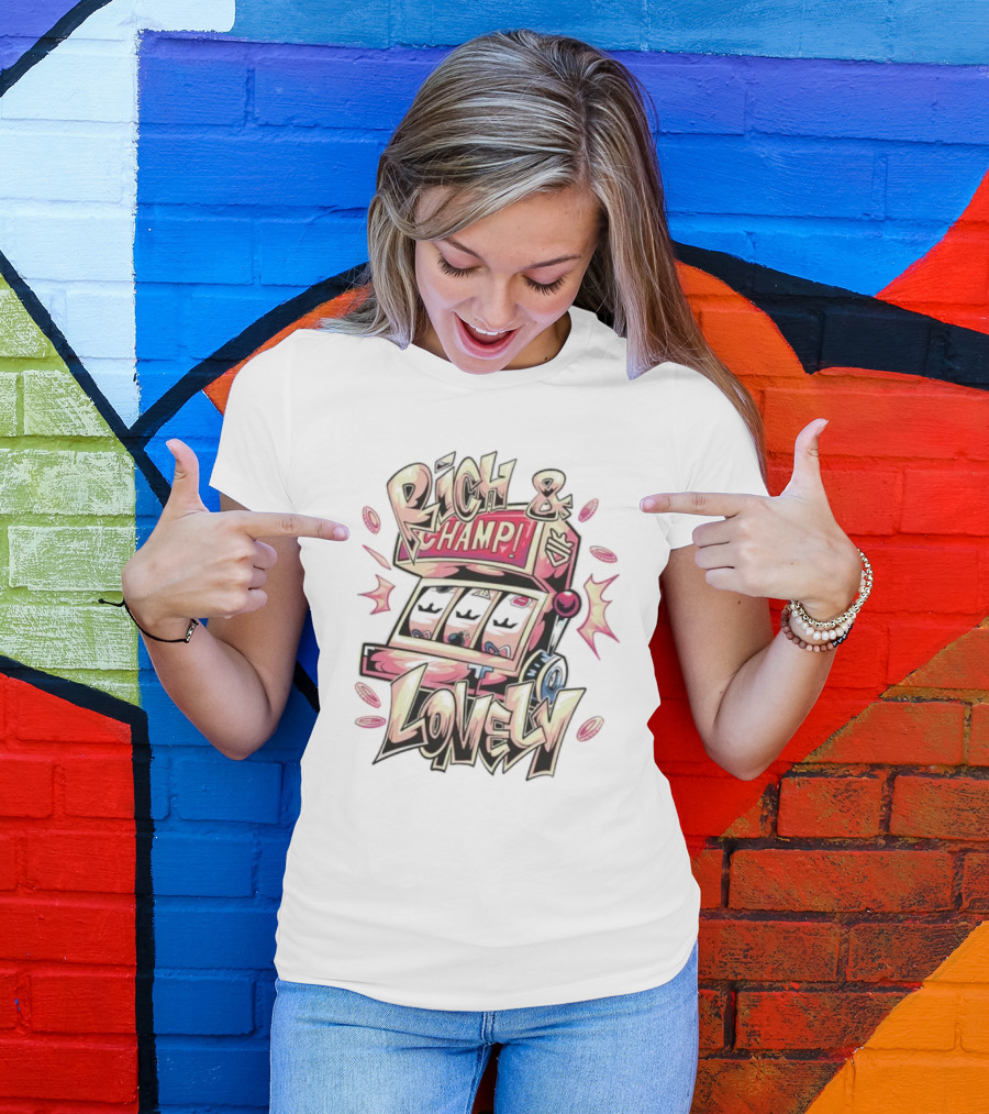 Rich And Champ Lovely Slot Machine Iconic T-Shirt