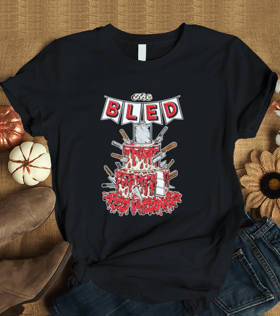 The Bled Red Wedding Bloody Knife Cake T-Shirt
