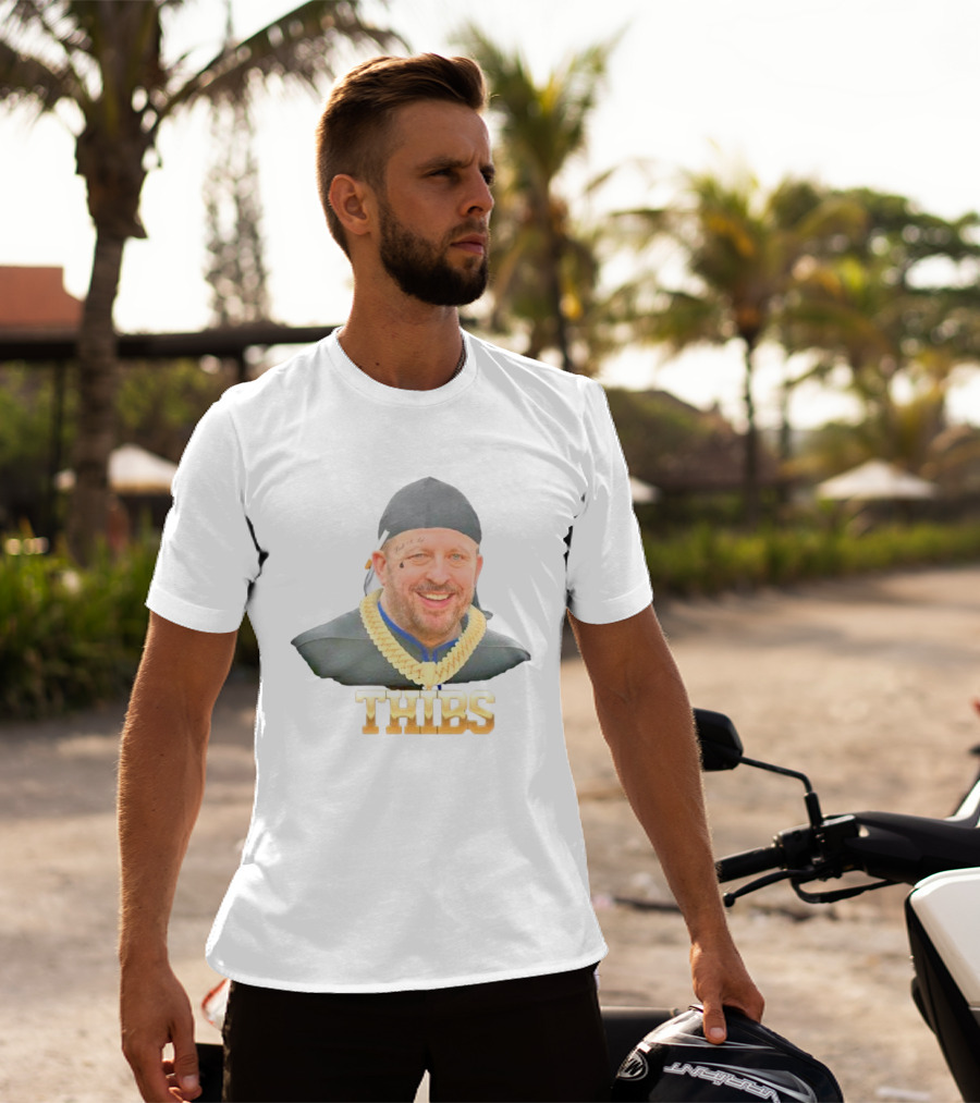 Thibodeau Durag Chain Gangsta Thibs T-Shirt