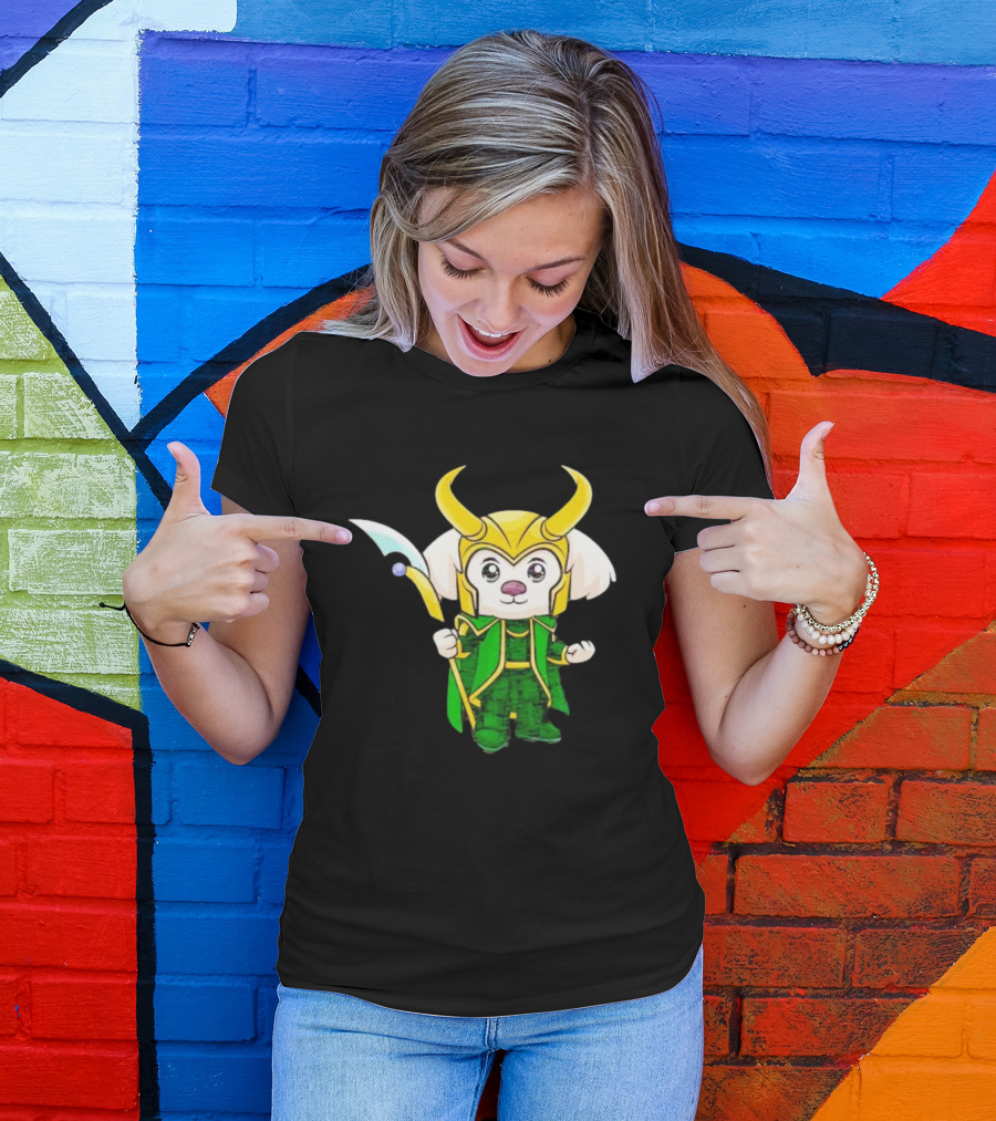 Trickster God Doug Loki Dog Version T-Shirt