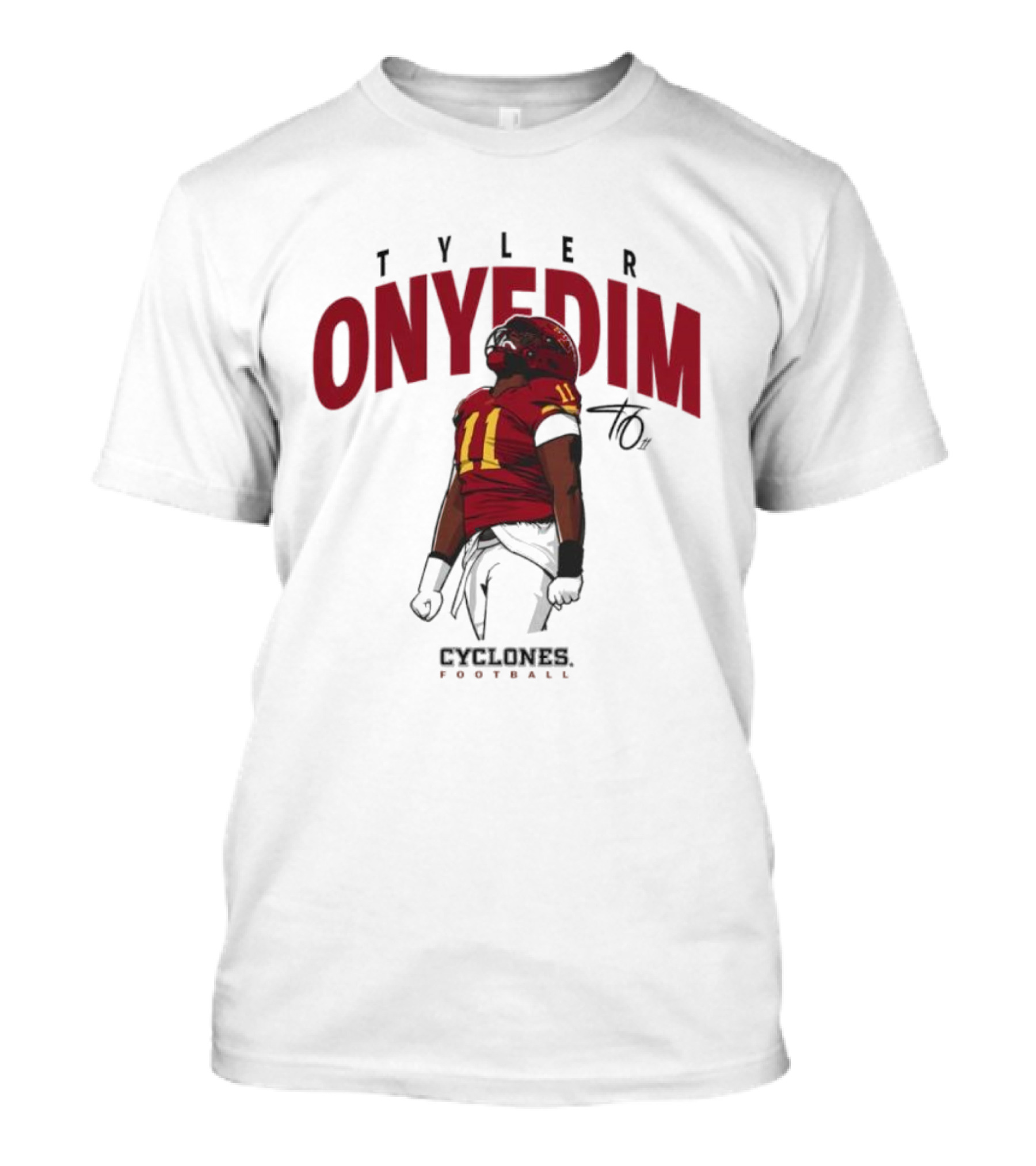 TYLER ONYEDIM Cyclones Football T-Shirt