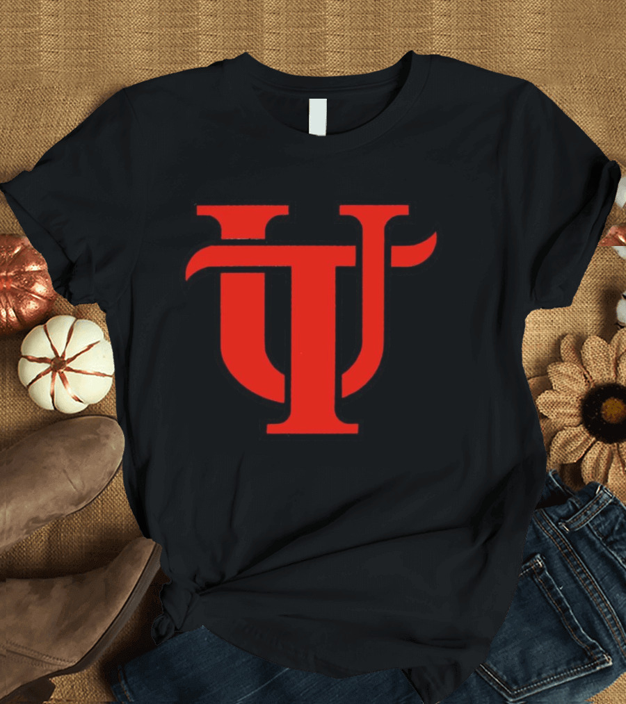 University Of Tampa UT Red Text T-Shirt