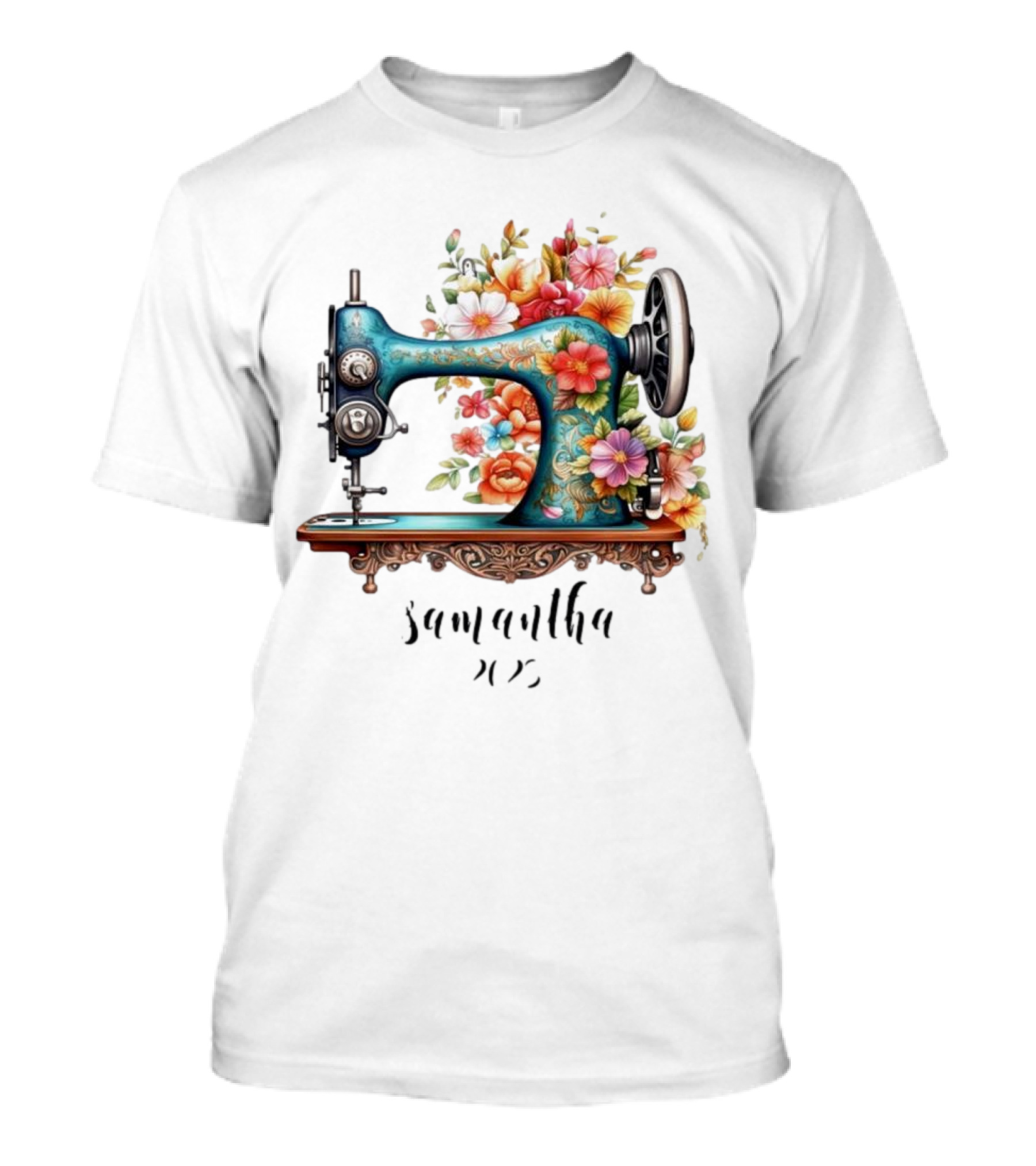 Sewing Machine Samantha Floral T-Shirt