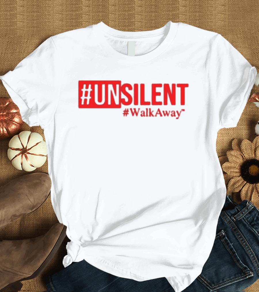 UNSILENT #WalkAway Movement Straka T-Shirt