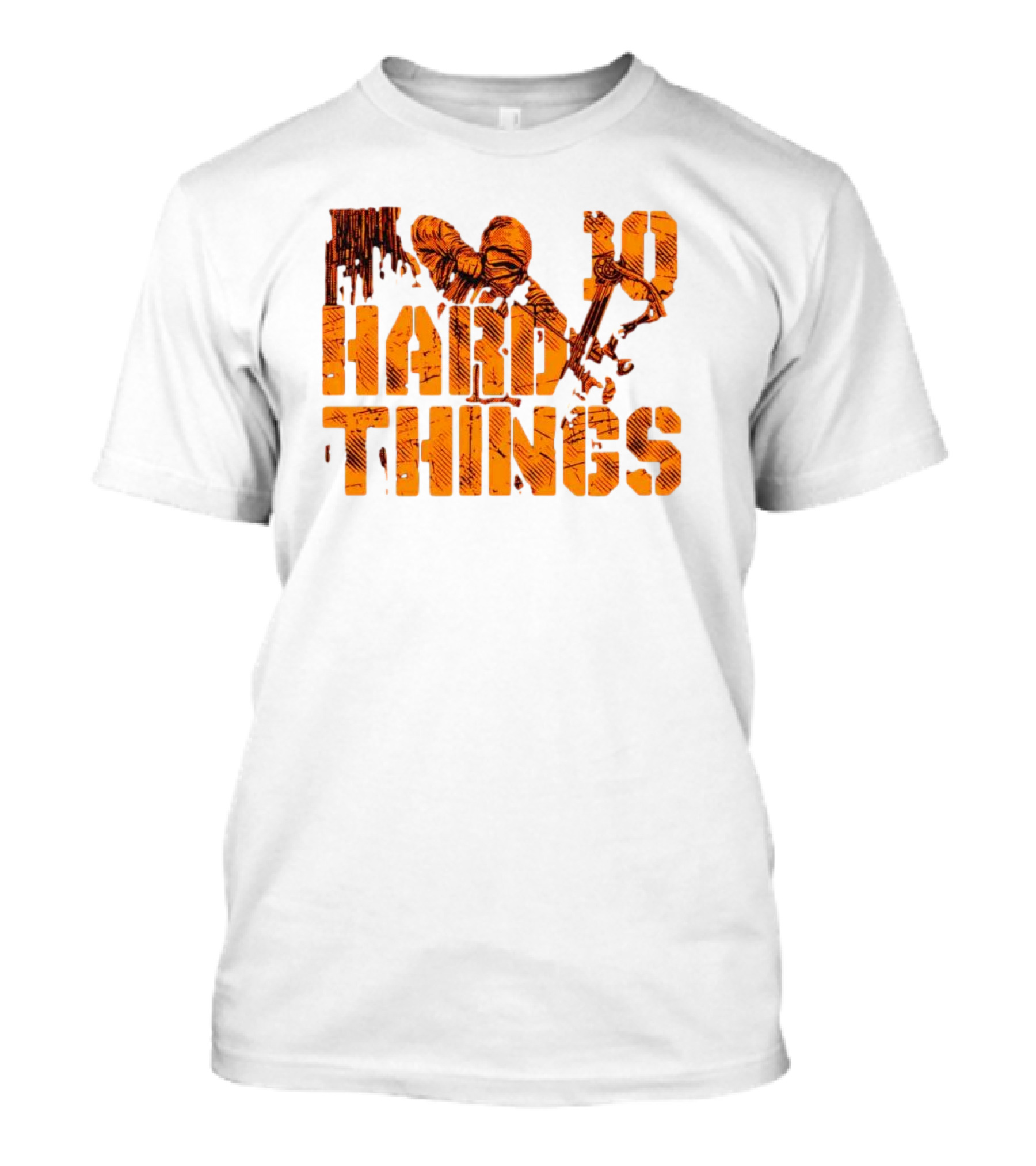 Do Hard Things Archery Bow And Arrow Drawing T-Shirt