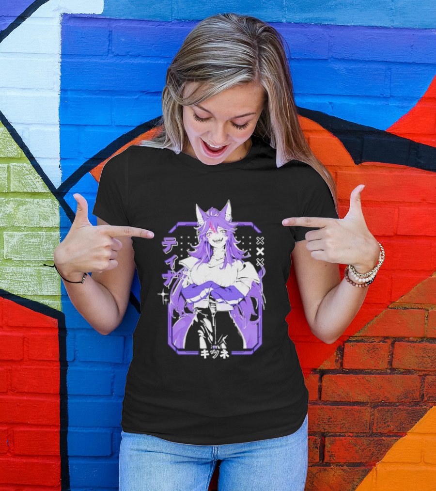 LittleMissTina Fox Girl T-Shirt