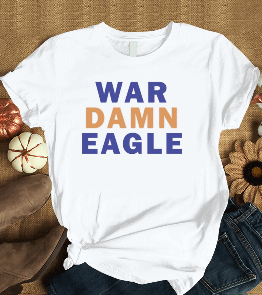 Auburn Tigers War Damn Eagle T-Shirt
