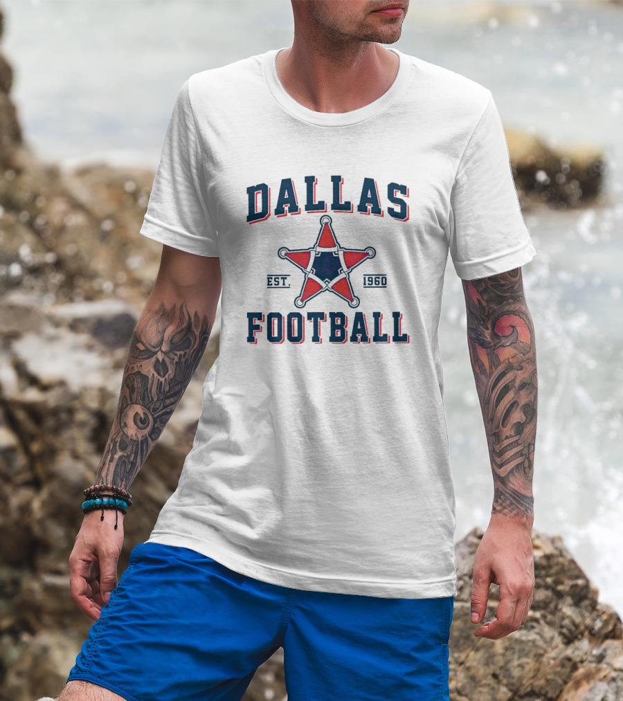 Dallas Cowboys Football Est 1960 Star T-Shirt