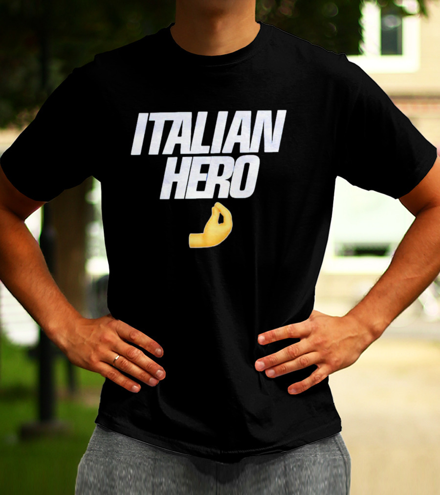 Italian Hero Che Vuoi Hand Gesture Emoji T-Shirt