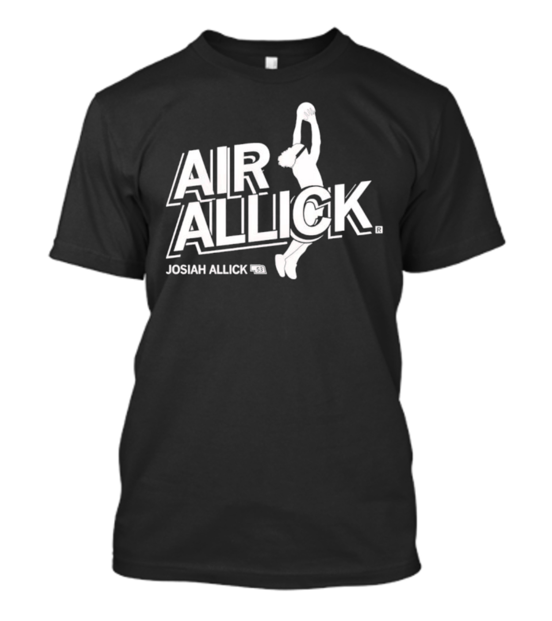 Air Allick Josiah Allick 53 Basketball Dunk T-Shirt