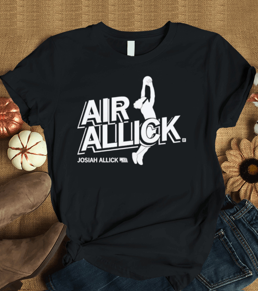 Air Allick Josiah Allick 53 Basketball Dunk T-Shirt