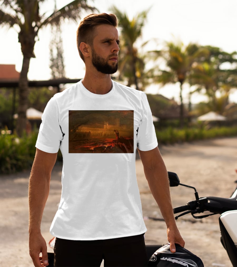 Birmingham John Martin Pandemonium Painting T-Shirt