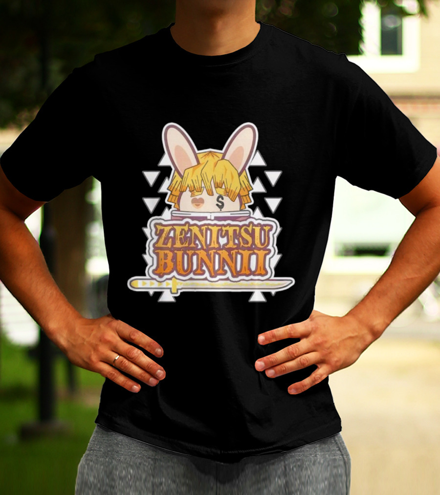 Zenitsu Bunnii Bunnii Gang Samurai Sword T-Shirt