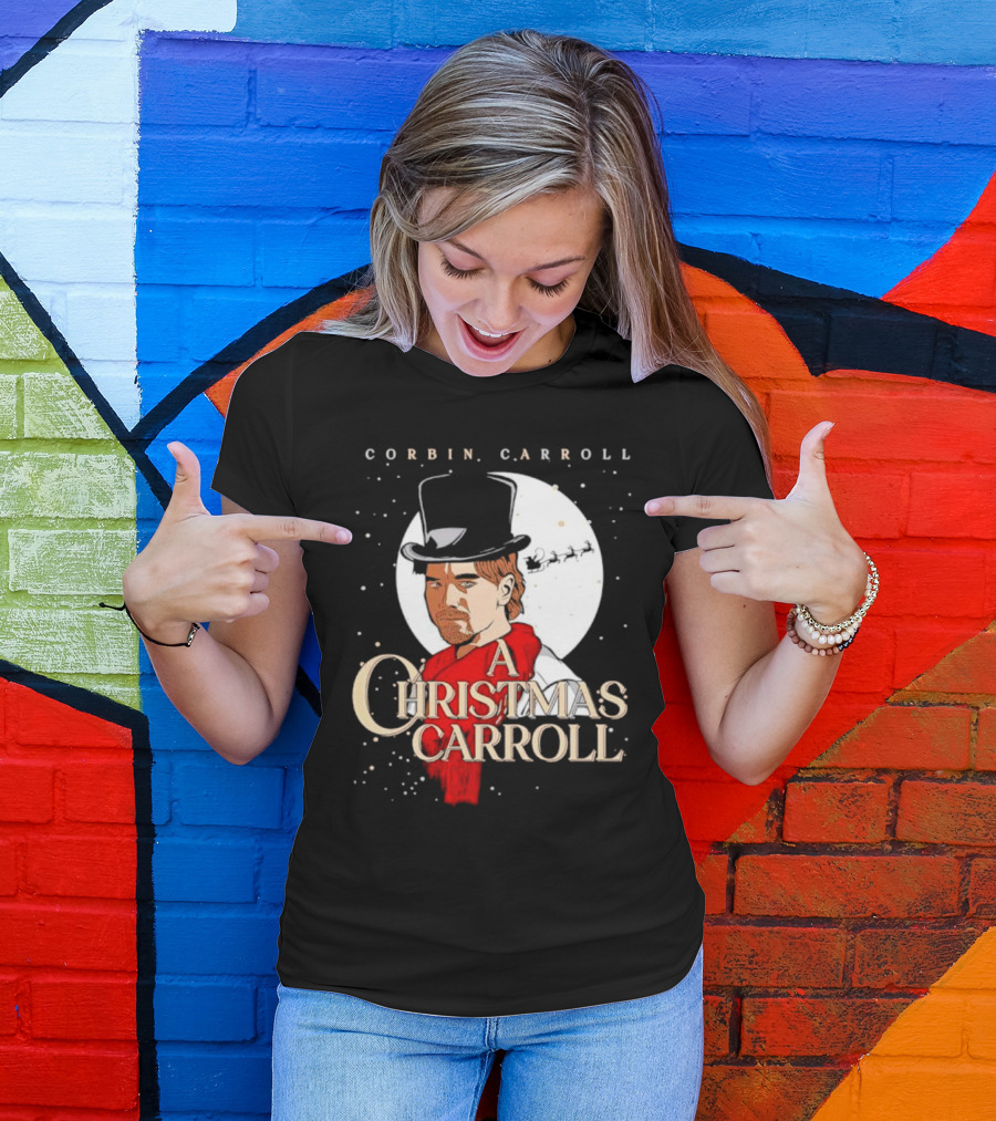 Corbin Carroll A Christmas Carroll Magic Winter Scene T-Shirt
