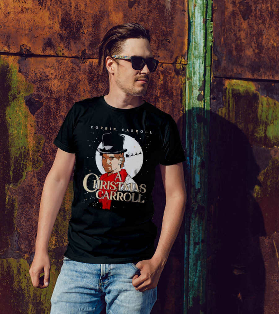Corbin Carroll A Christmas Carroll Magic Winter Scene T-Shirt