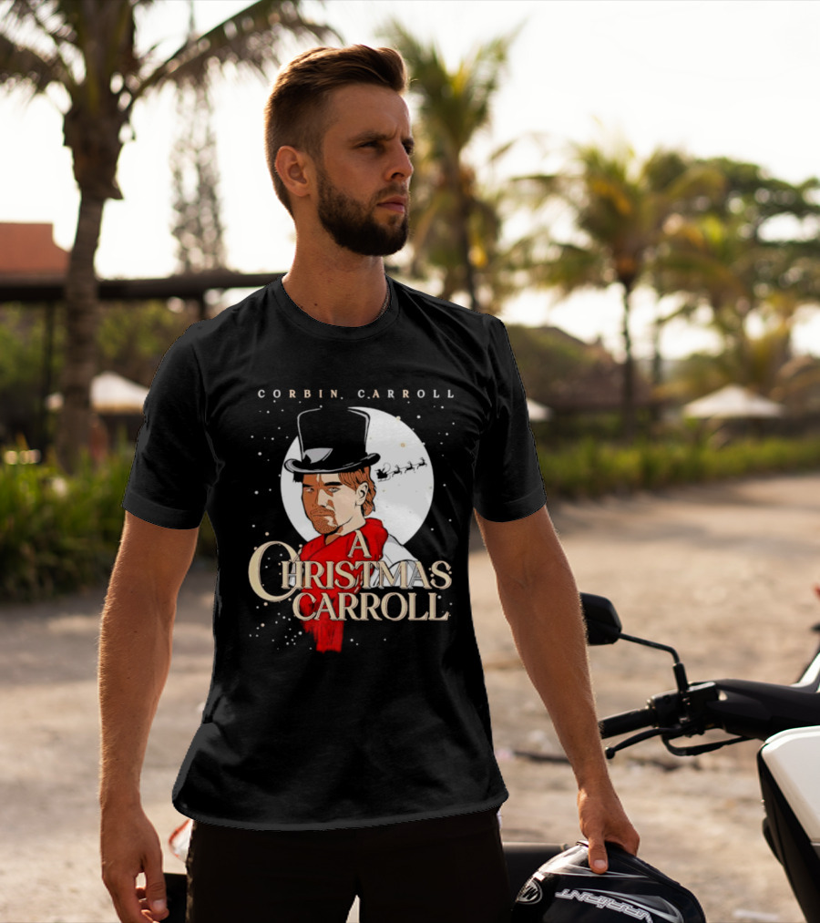 Corbin Carroll A Christmas Carroll Magic Winter Scene T-Shirt