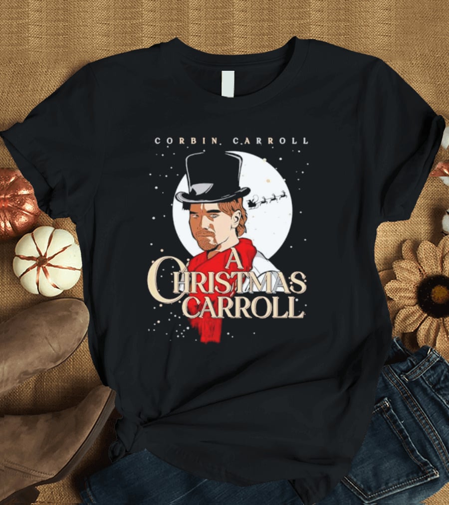 Corbin Carroll A Christmas Carroll Magic Winter Scene T-Shirt