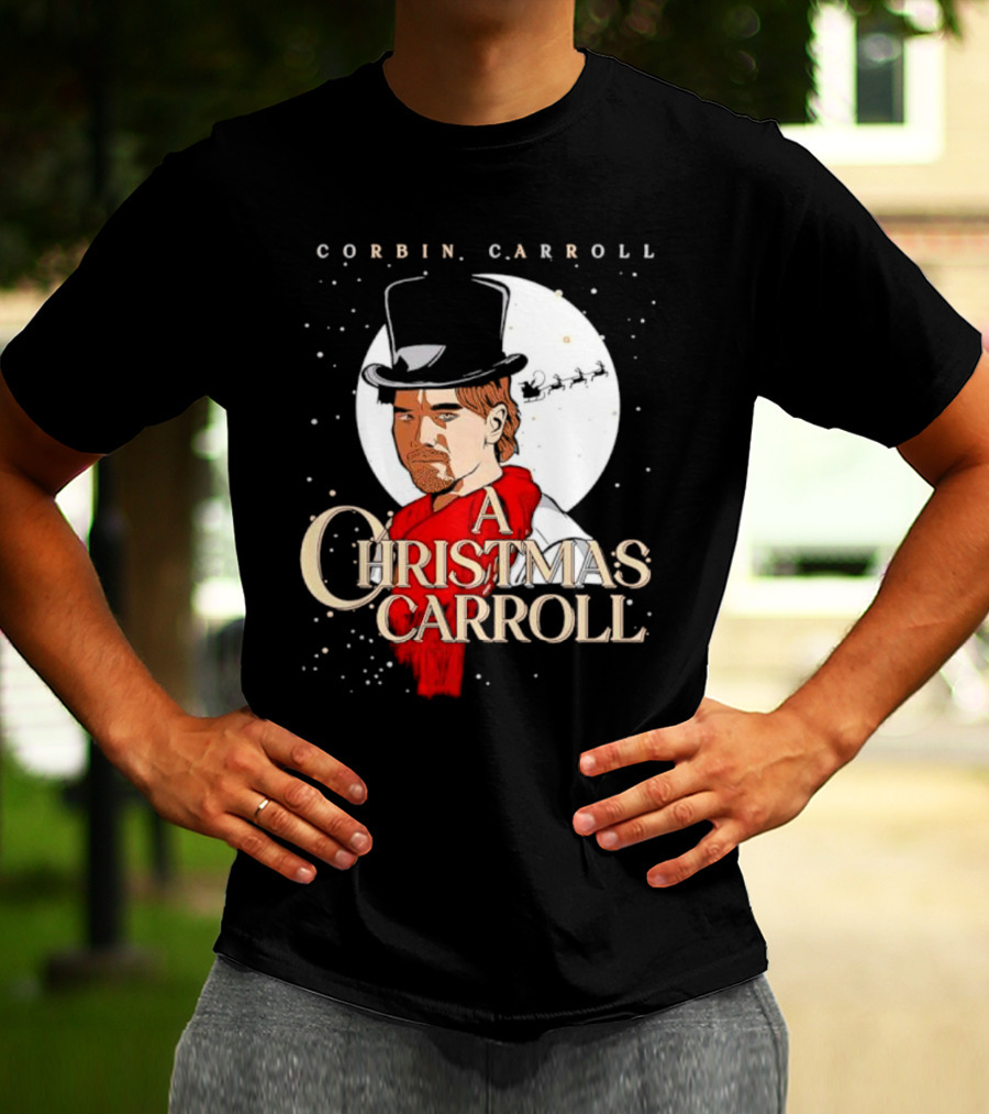Corbin Carroll A Christmas Carroll Magic Winter Scene T-Shirt