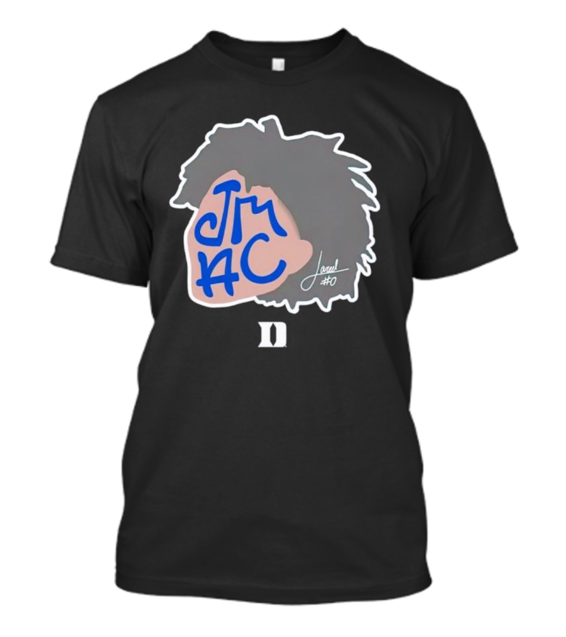 Jared McCain JMAC Signature Duke #0 T-Shirt