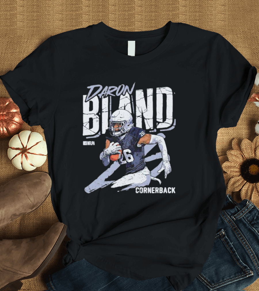 Daron Bland 26 NFLPA Cornerback Dallas T-Shirt