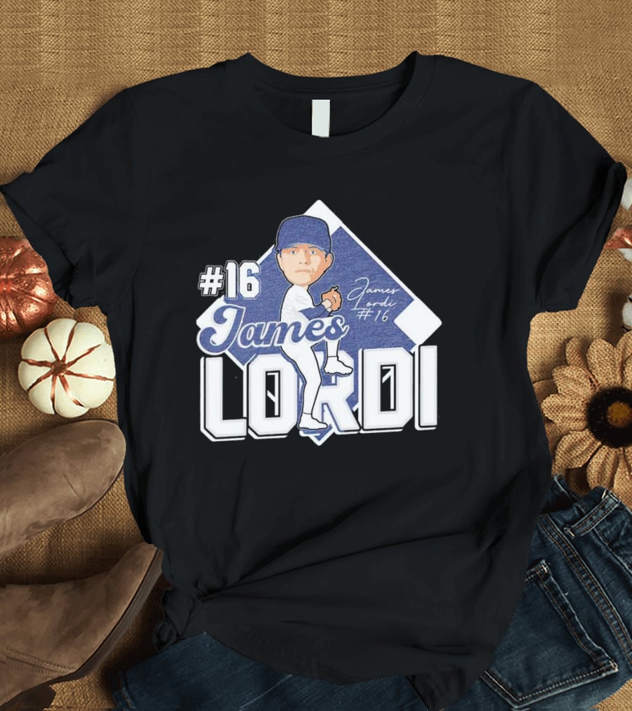 16 James Lordi Penn State University Signature T-Shirt