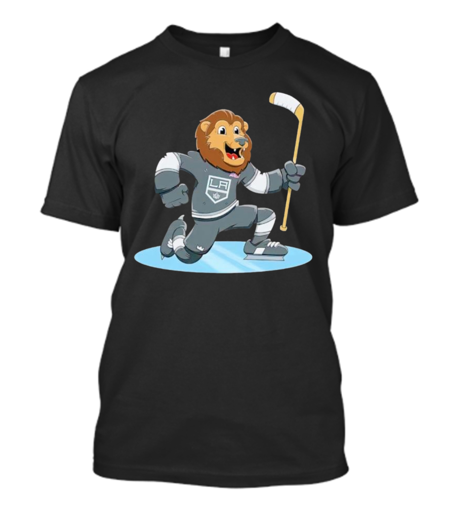 Kings Child Bailey Celebrate LA Hockey Lion Mascot T-Shirt