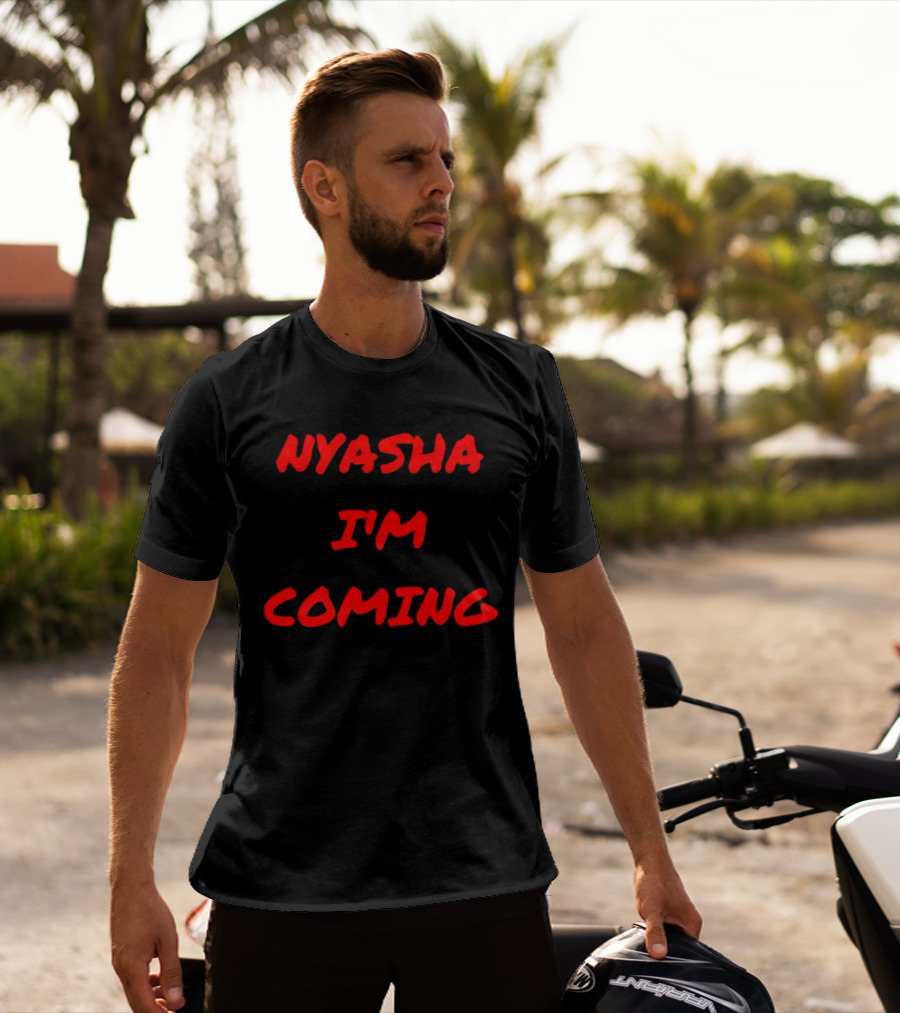 NYASHA I'M COMING Red T-Shirt