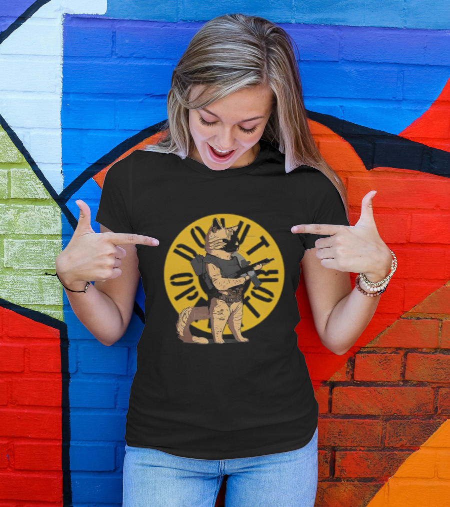 Revenge Of Squirt Do Not Obey Tactical Cat T-Shirt